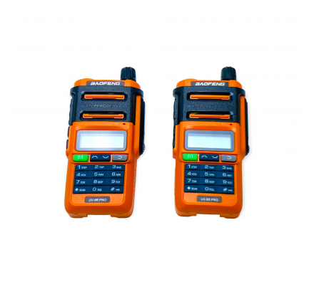Комплект раций UV-9R  PRO оранжевая (2шт)